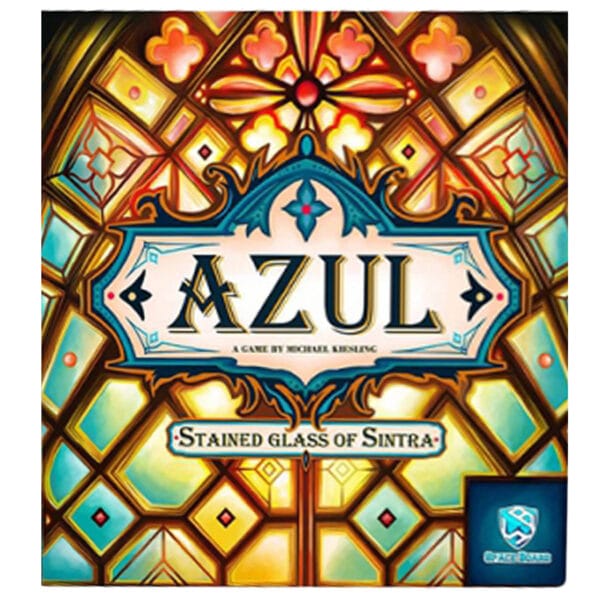 Azul model brain game, Sintra wooded glass design