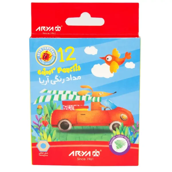 Aria 12-color colored pencils, model 3072