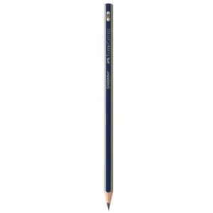 مداد طراحی مشکی فابر کاستل مدل GOLDFABER 1221 درجه سختی 2B