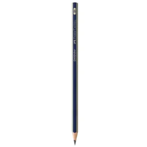 مداد طراحی مشکی فابر کاستل مدل GOLDFABER 1221 درجه سختی 3H