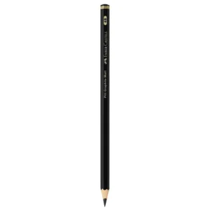 مداد طراحی مشکی فابر کاستل مدل PITT GRAPHITE MATT درجه سختی 4B