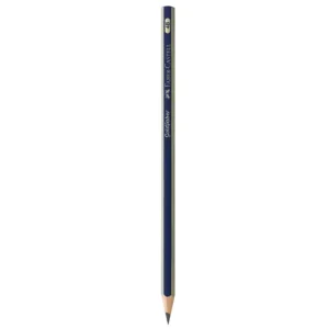 مداد طراحی مشکی فابر کاستل مدل GOLDFABER 1221 درجه سختی 4B