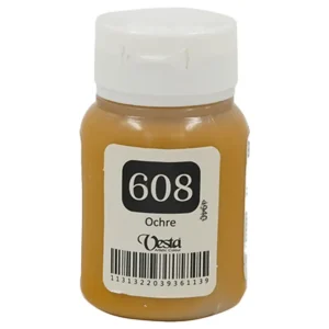 رنگ پارچه وستا رنگ Ochre  کد 608 حجم  60ML