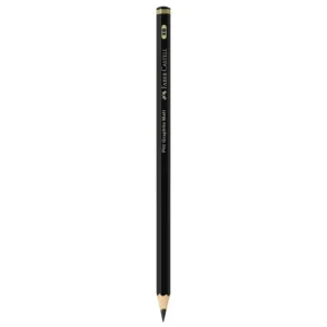 مداد طراحی مشکی فابر کاستل مدل PITT GRAPHITE MATT درجه سختی 6B