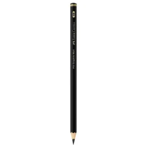 مداد طراحی مشکی فابر کاستل مدل PITT GRAPHITE MATT درجه سختی 8B