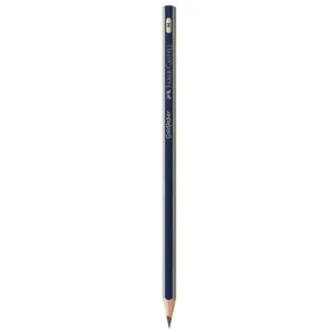 مداد طراحی مشکی فابر کاستل مدل GOLDFABER 1221 درجه سختی H