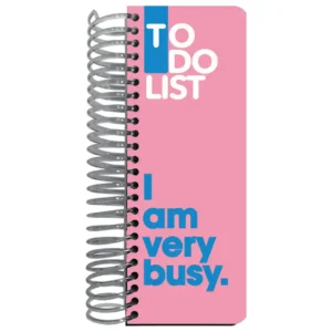 دفتر برنامه ریزی روزانه 120 برگ دات نوت مدل TO DO LIST رنگ صورتی