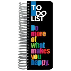دفتر برنامه ریزی روزانه 120 برگ دات نوت مدل TO DO LIST رنگ مشکی