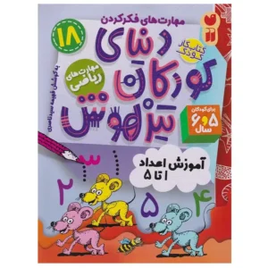 کتاب مهارت های فکر کردن دنیای کودکان تیزهوش 18 اثر فهیمه سیدناصری
