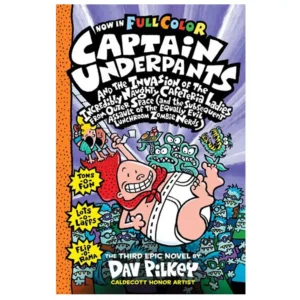 کتاب 3 captain Undepants اثر دیو پیلکی