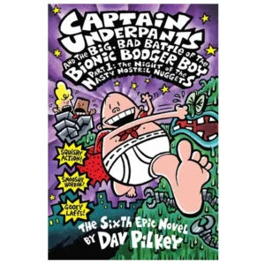 کتاب 6 captain Undepants اثر دیو پیلکی