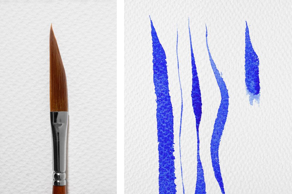 قلم‌موی دَگر یا شمشیری (Dagger/Sword)