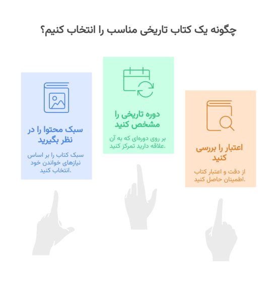 راهنمای انتخاب کتاب تاریخ