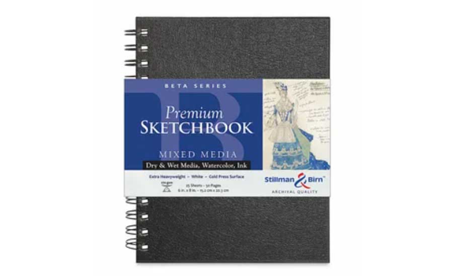دفتر طراحی با کاغذ ضخیم (Heavyweight Sketchbook)