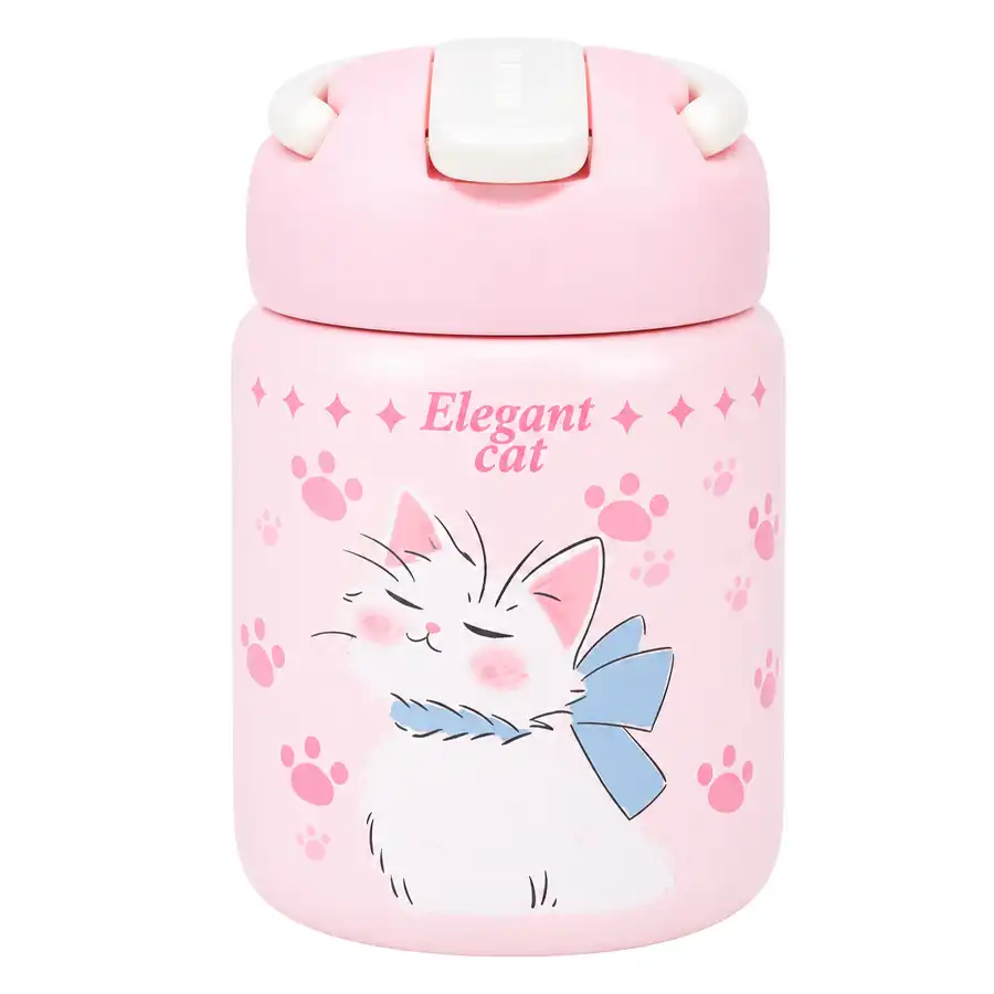 hscup-travel-mug-with-straw-capacity-250-ml-pink-color