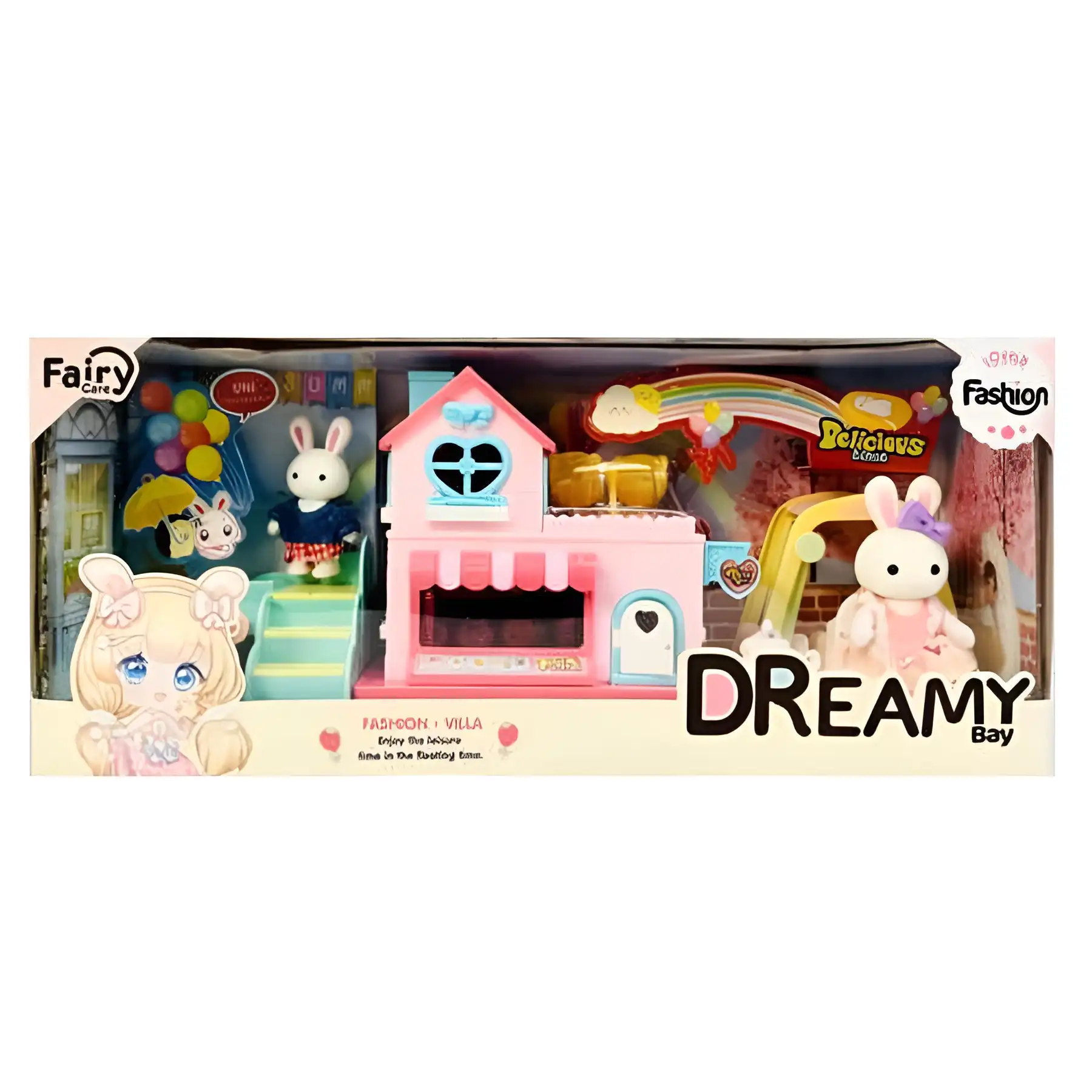 Little rabbit toy with accessories model 6670