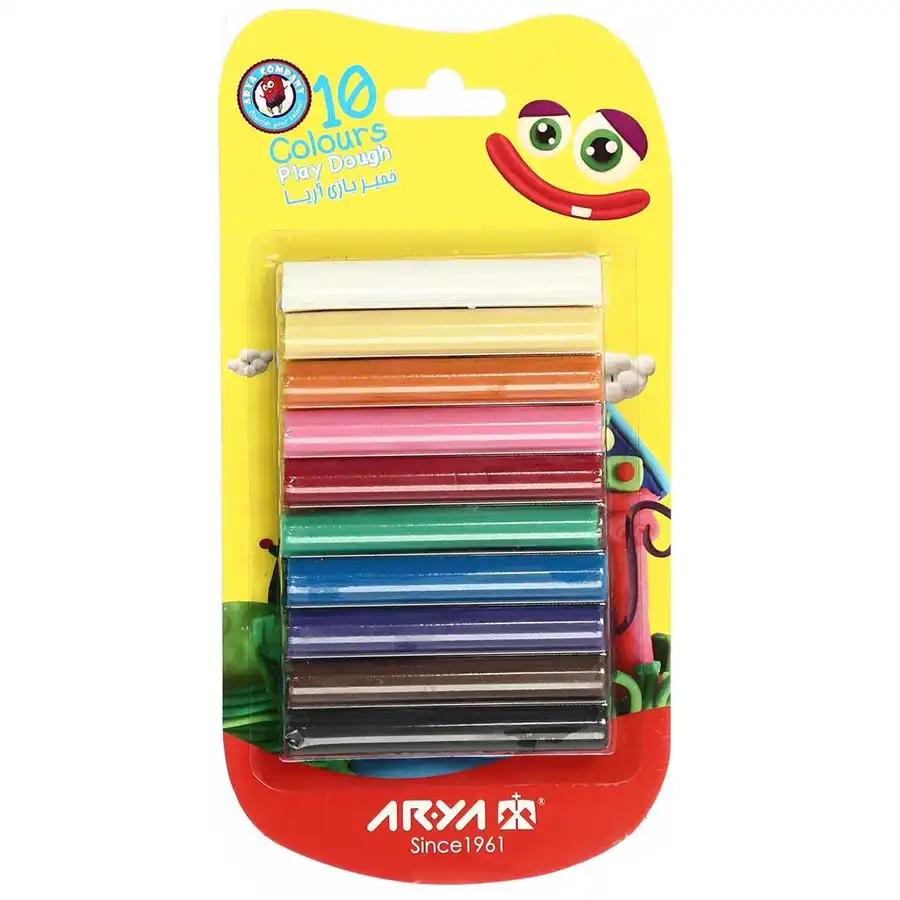 Play dough 10 colors Aria model 1021