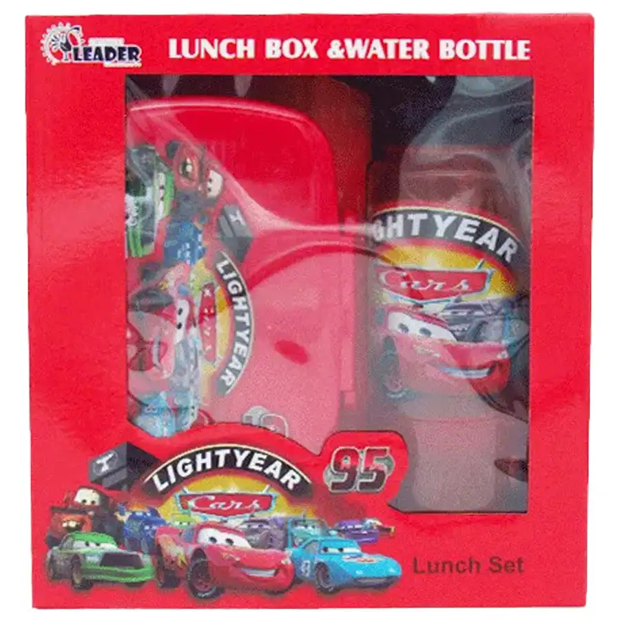 Leader 8992 McQueen design food container and mug gift set