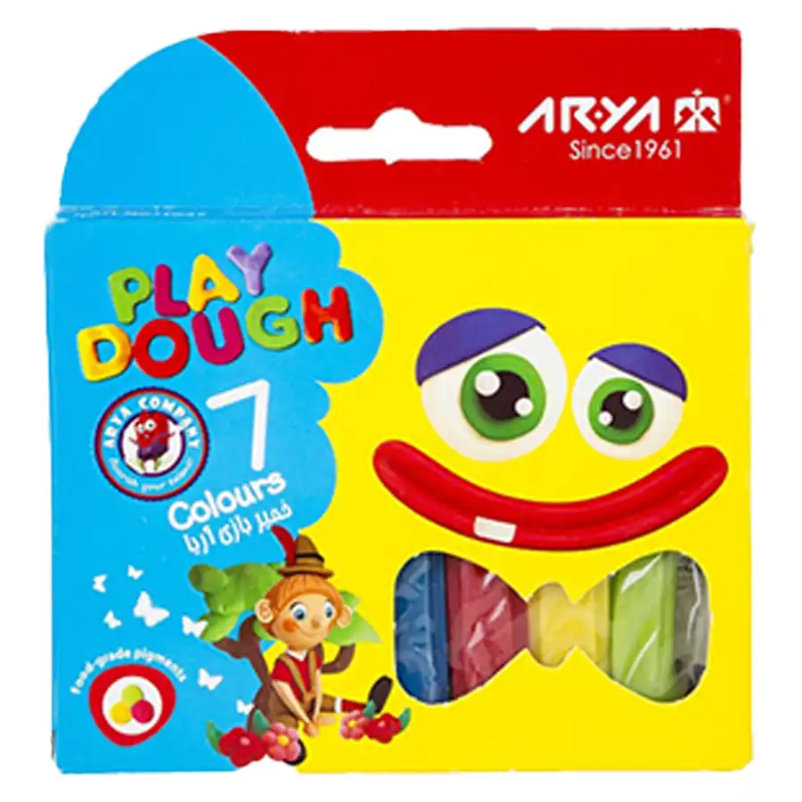 Aria model 1047 7 colors play dough