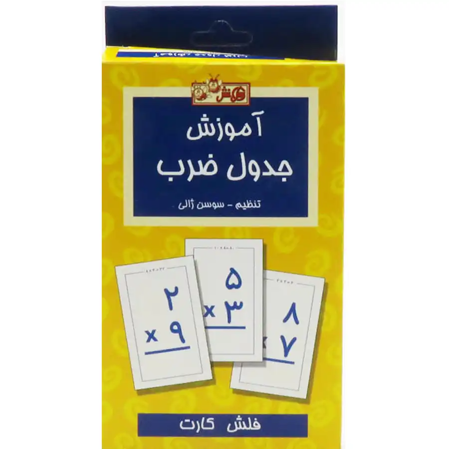 Multiplication table flash card by Susan Jali