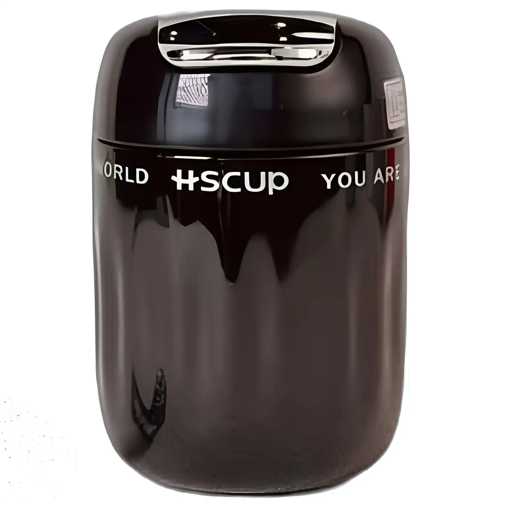 Travel mug hscup sport model black color volume 220 ml