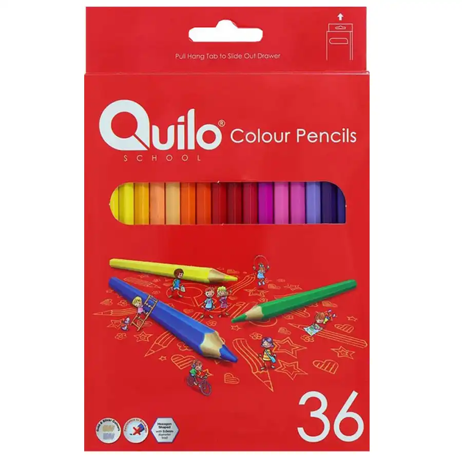 36 colored pencils
