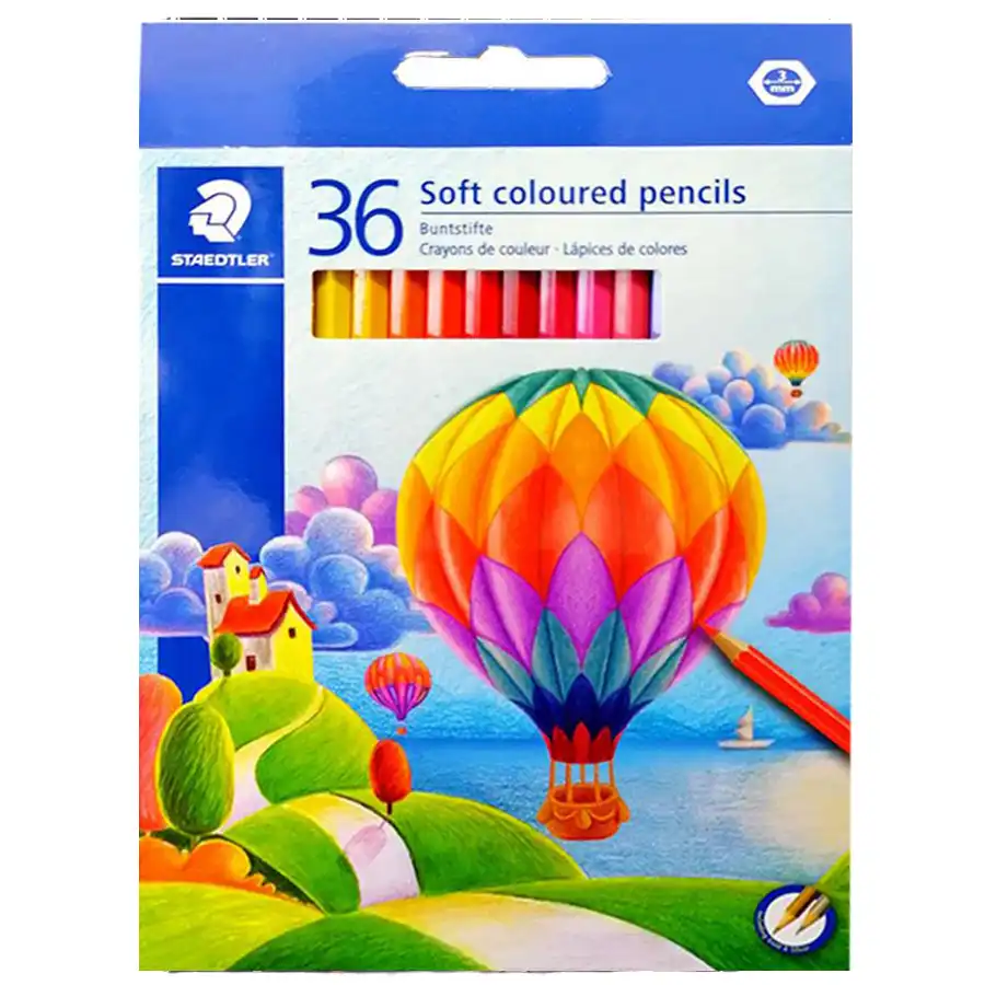 48 color Stadler Soft model colored pencils