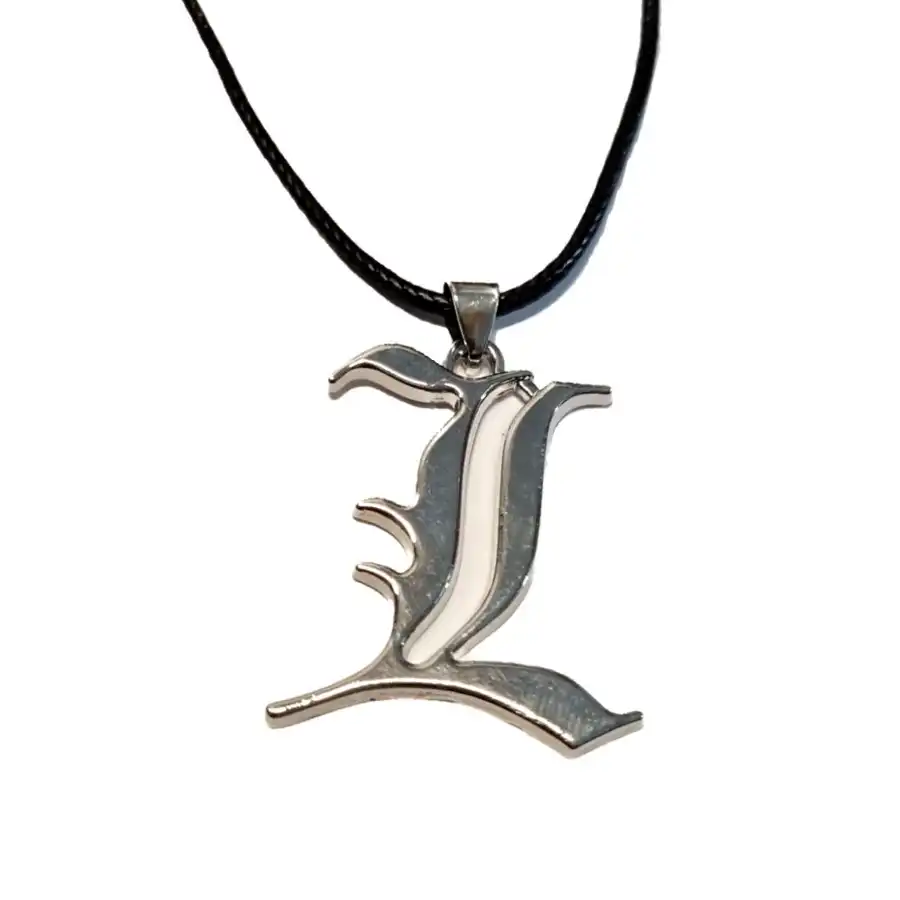 Death Note L-shaped necklace