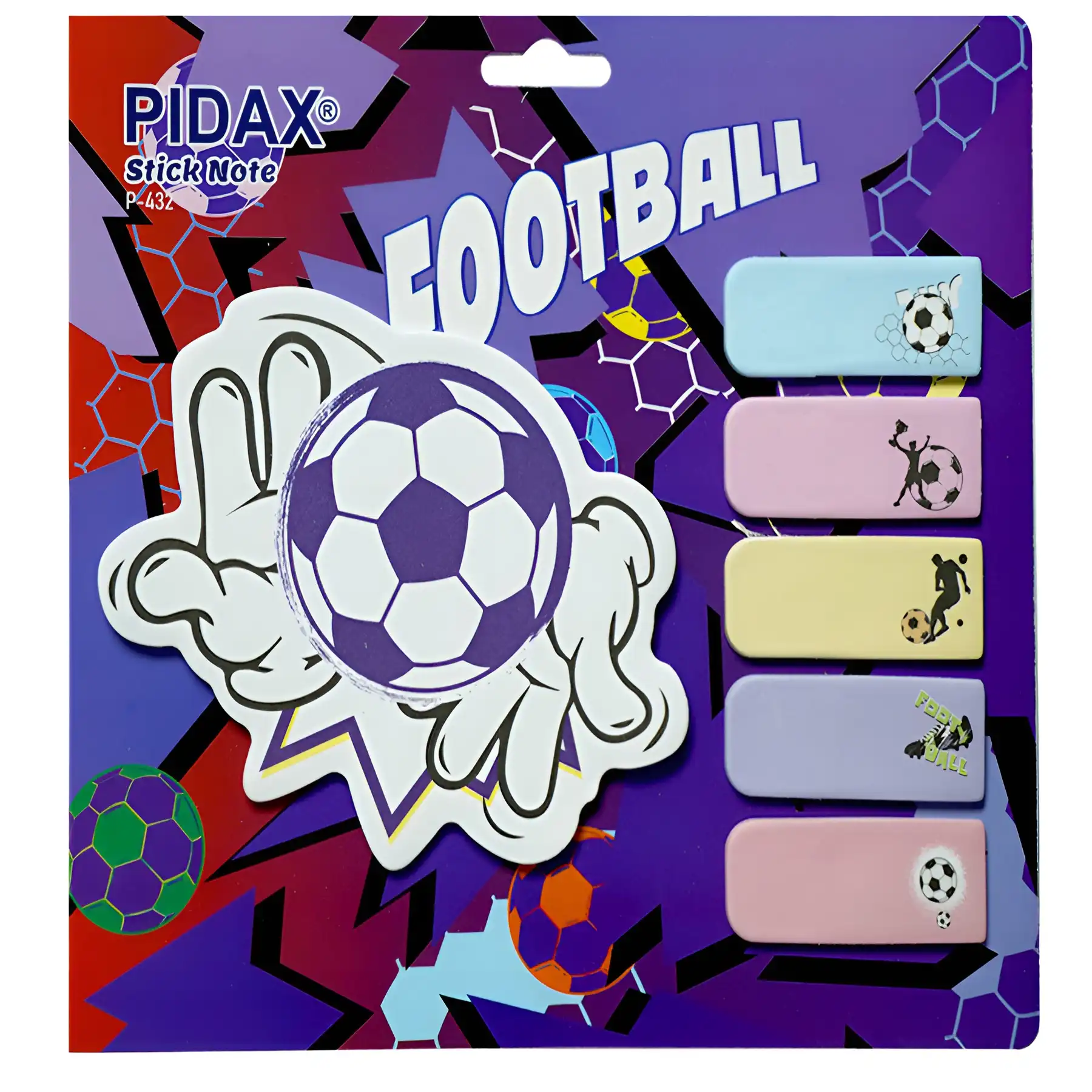 Post-it Fantasy Padax football design model 431