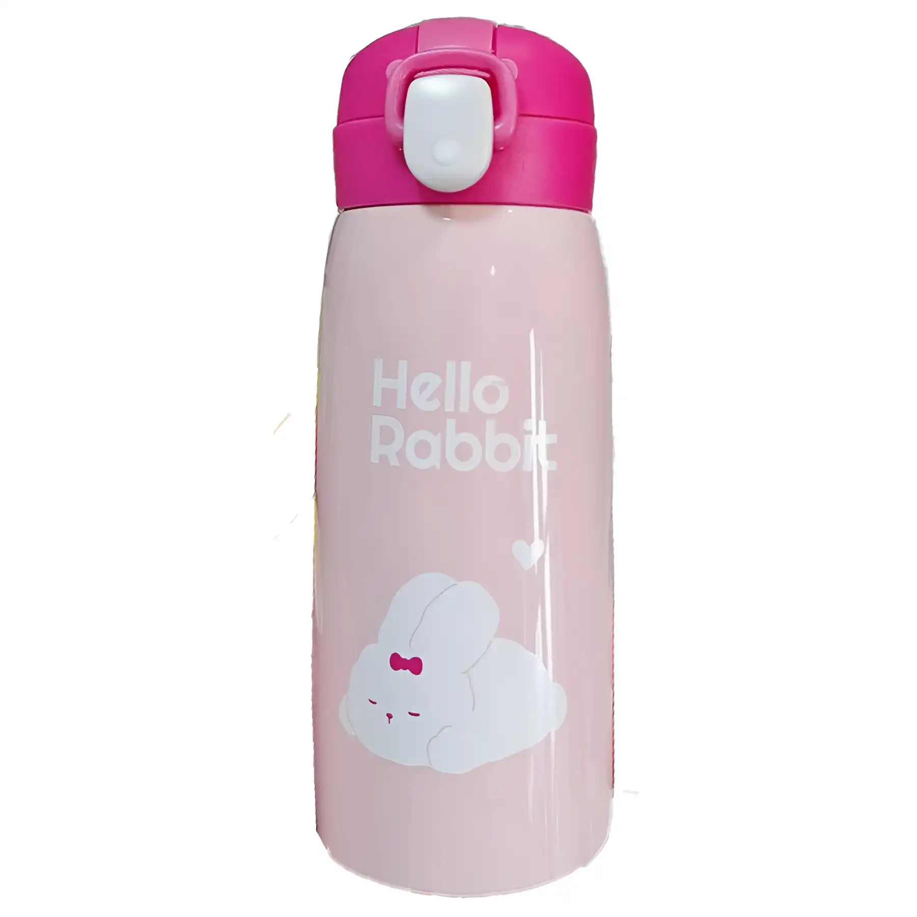 Travel mug with straw