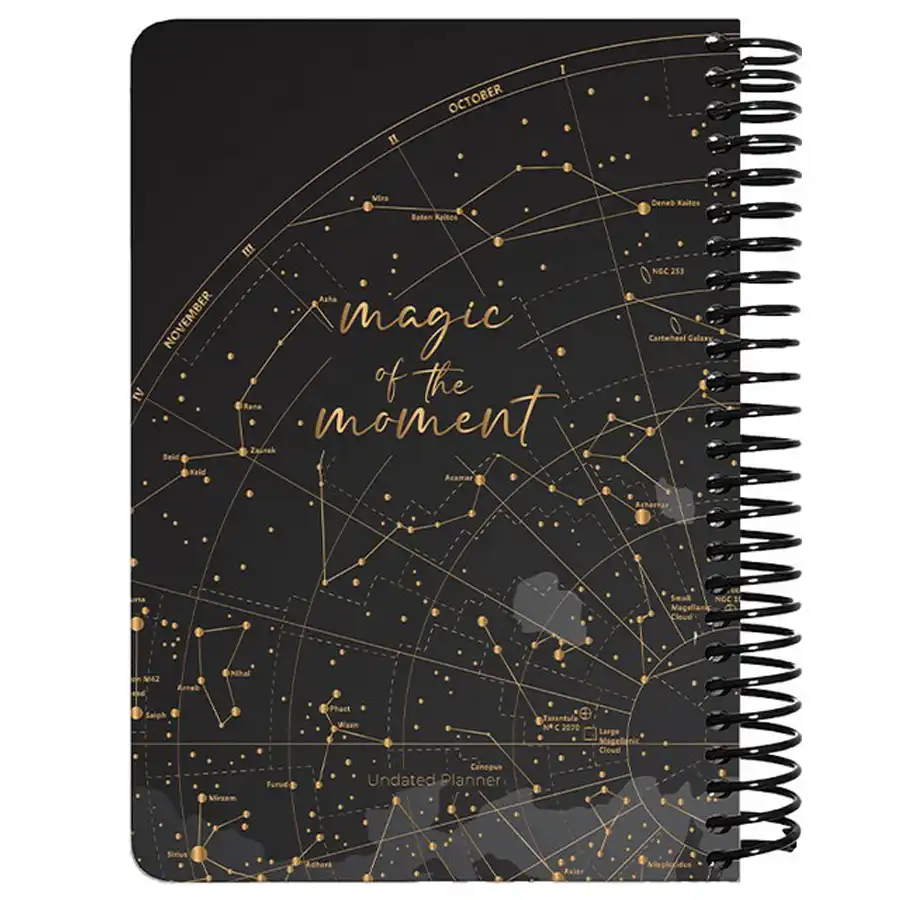 Dotted Annual Planner Calendar Office Without Date Design 1