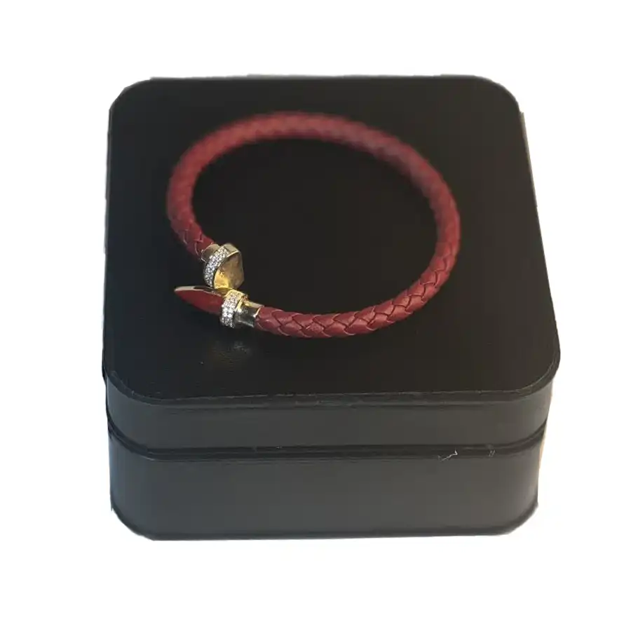 Magnetic titanium steel bracelet