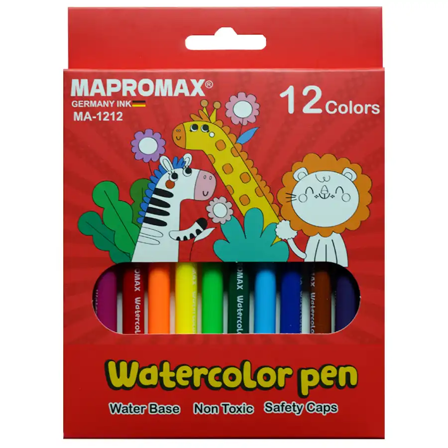 Mapromax 12-color coloring markers code-1212