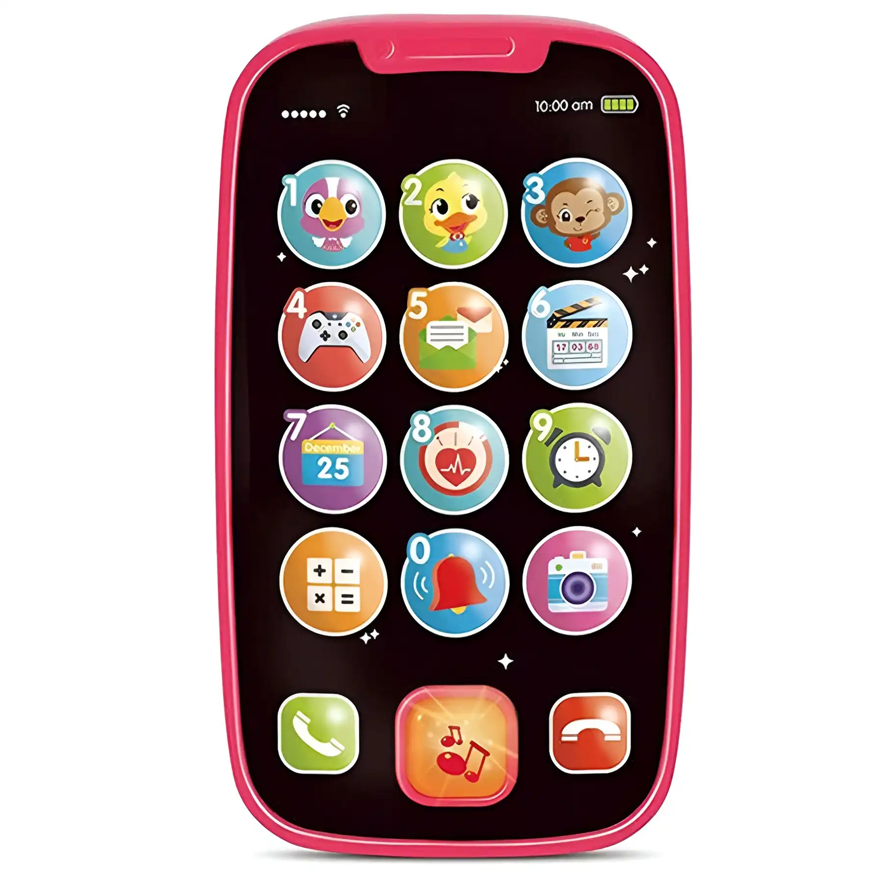 Musical mobile toy