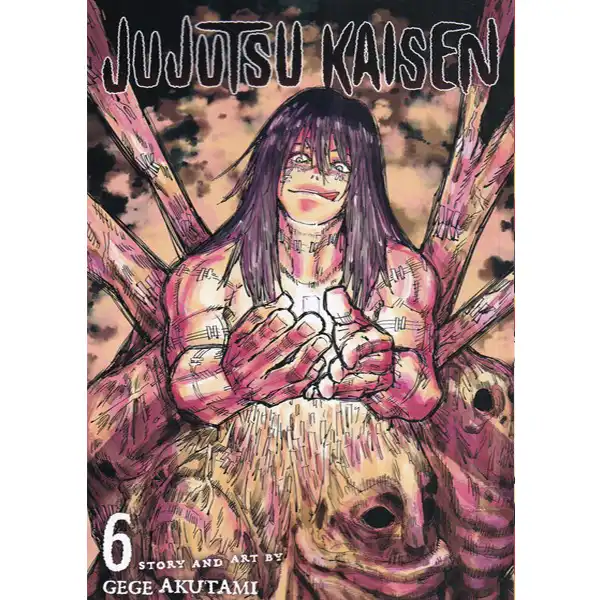 Jujutsu kaisen 6 manga collection book by Jeje Akutami