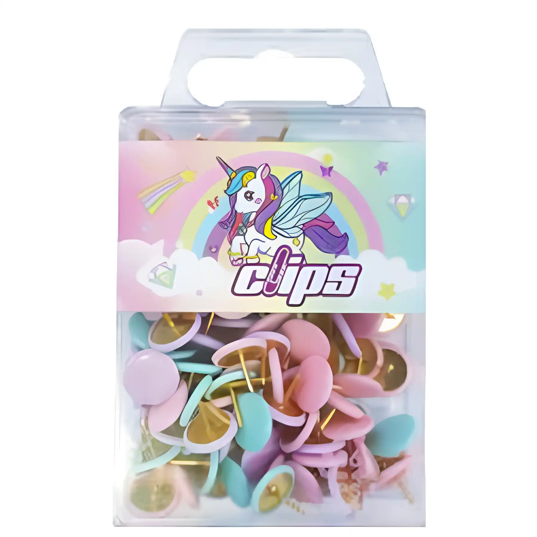 Pastel Clip-on Stamps