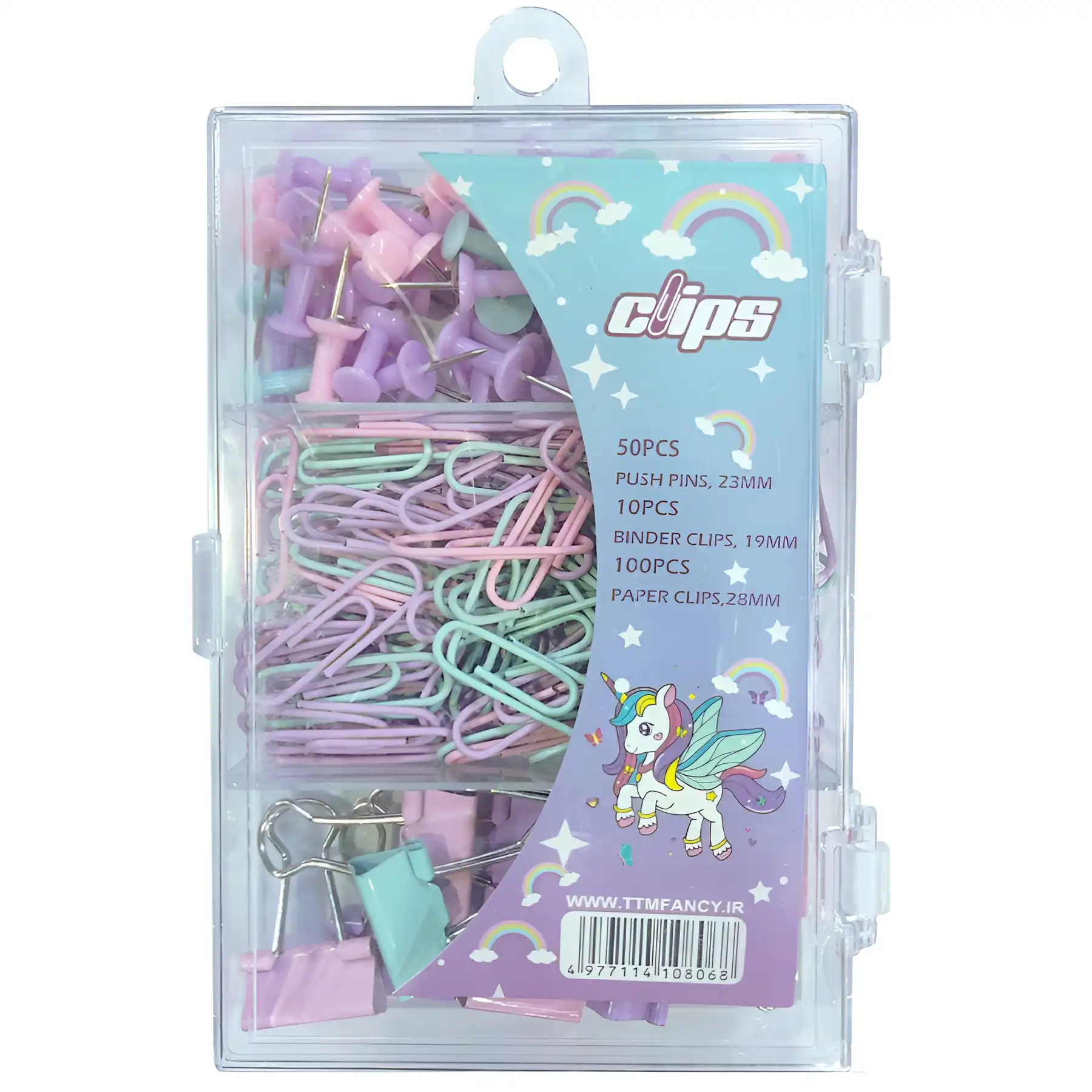 Pastel Clips and Needles Set