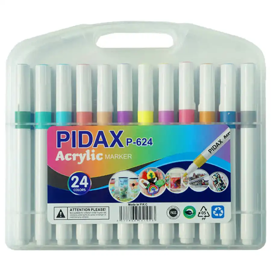 24-color acrylic marker, Paydex, model P624