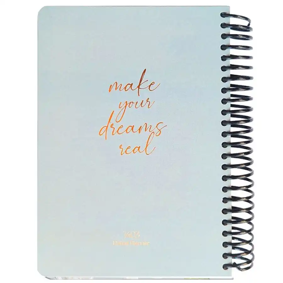 Dotted Annual Planner Calendar Office Undated Design 6