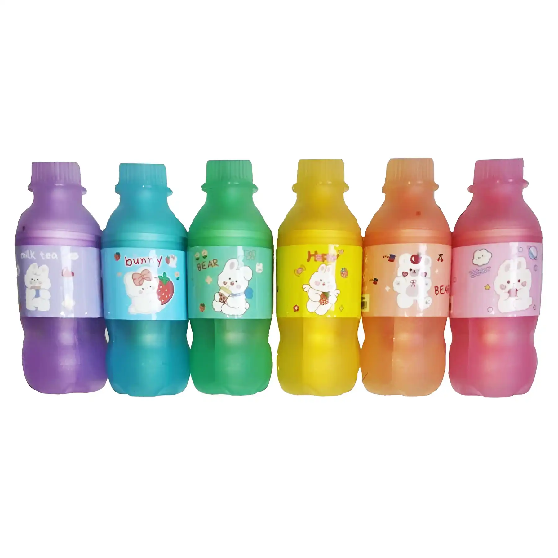 Pastel highlighter 6 colors soda model