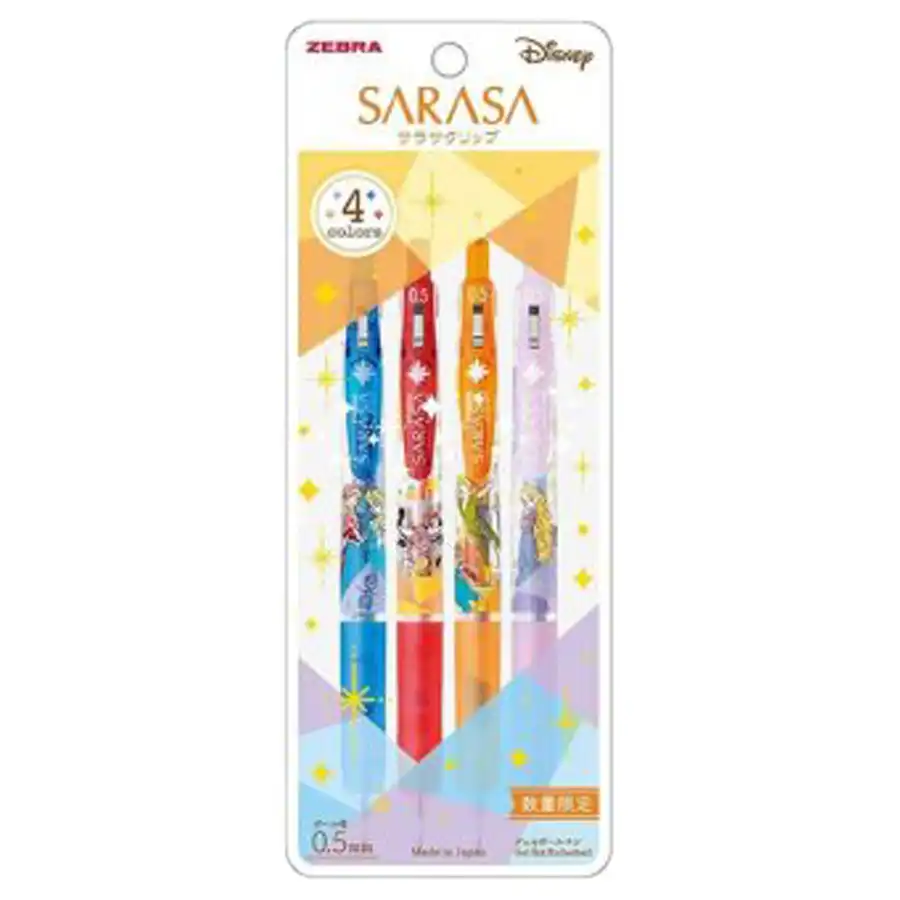zebra-disney-0-5mm-marker-pen-pack-of-5-2
