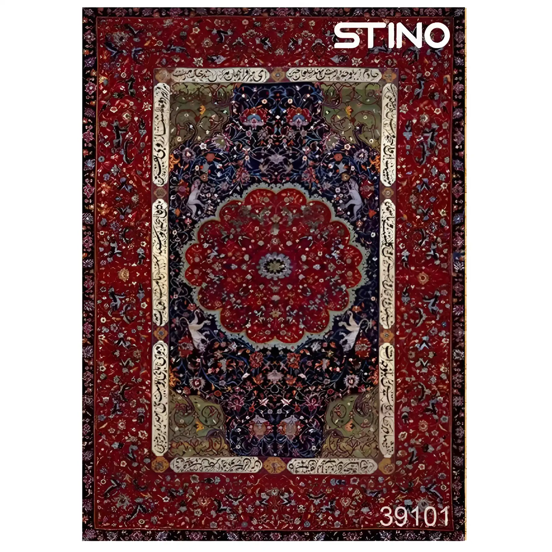 Glass puzzle 2000 pieces Stino carpet design 39101