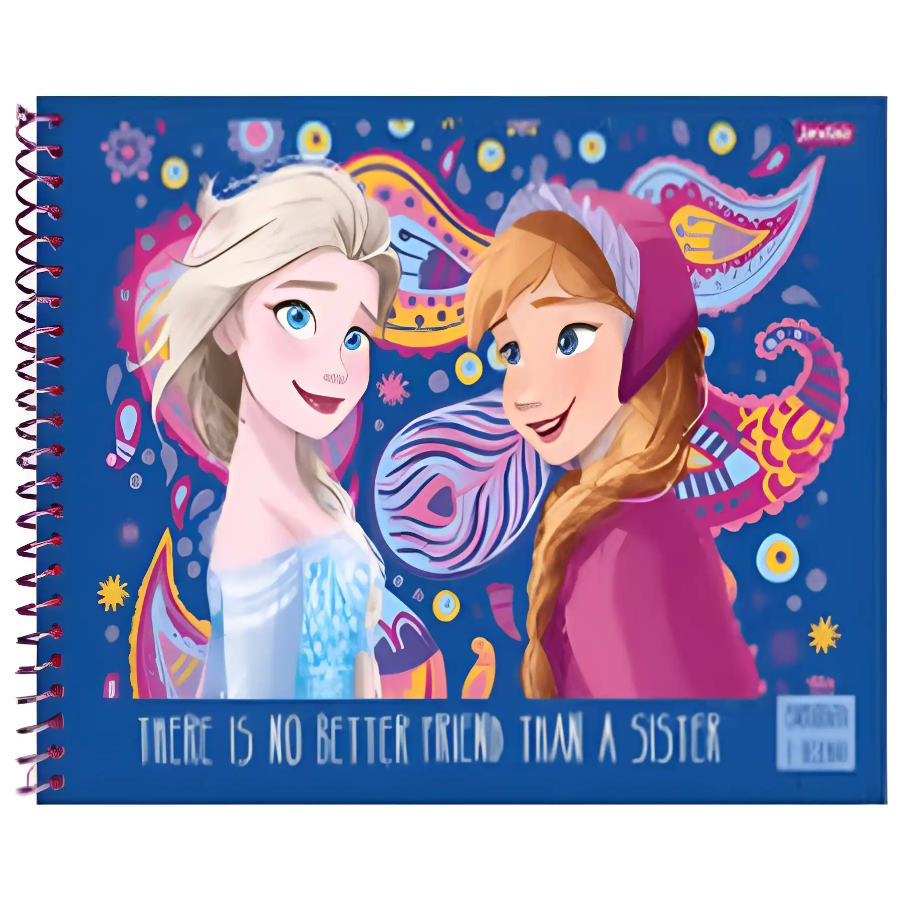 Longo 100-sheet wire drawing notebook
