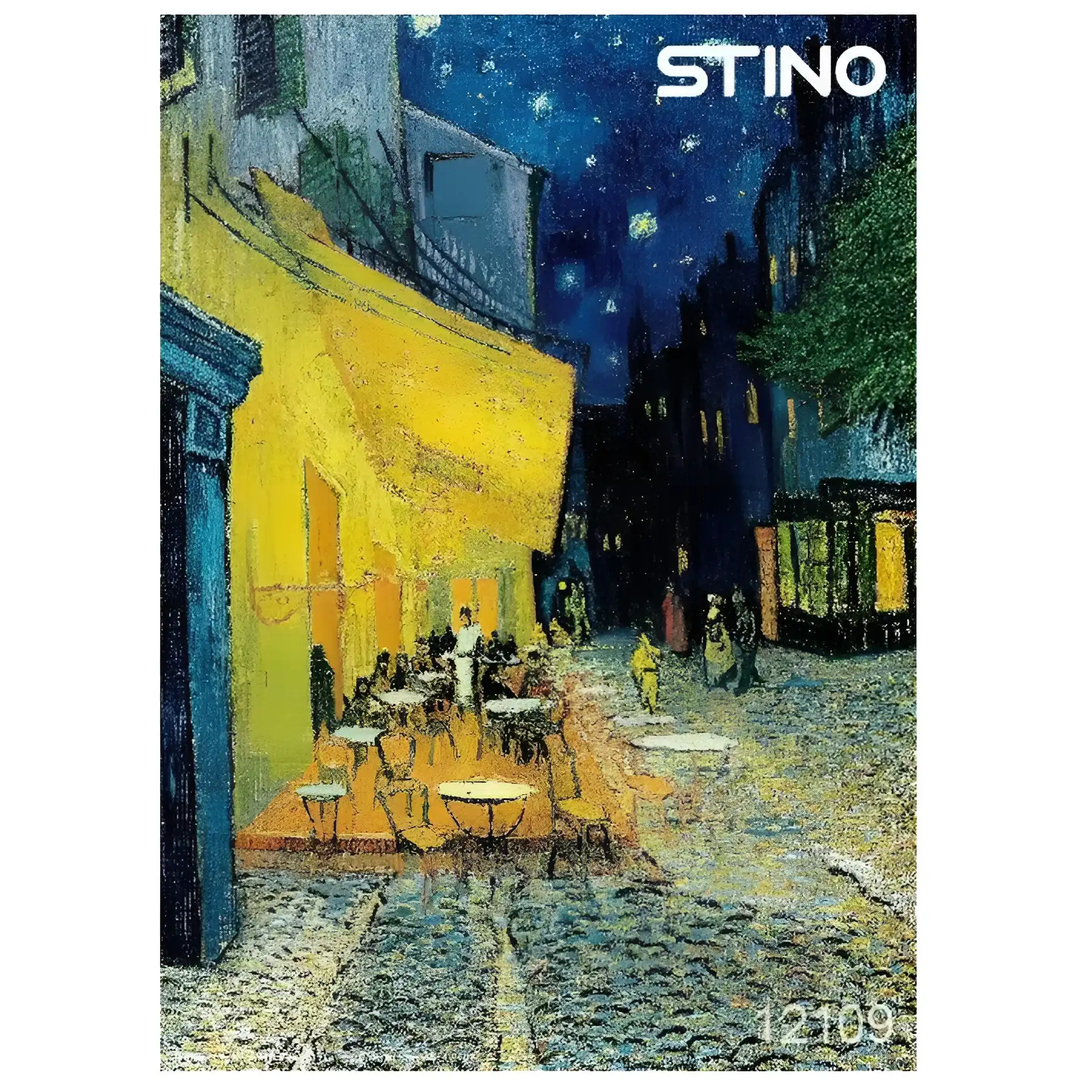 2000 piece glass puzzle by Stino, Van Gogh design 12109