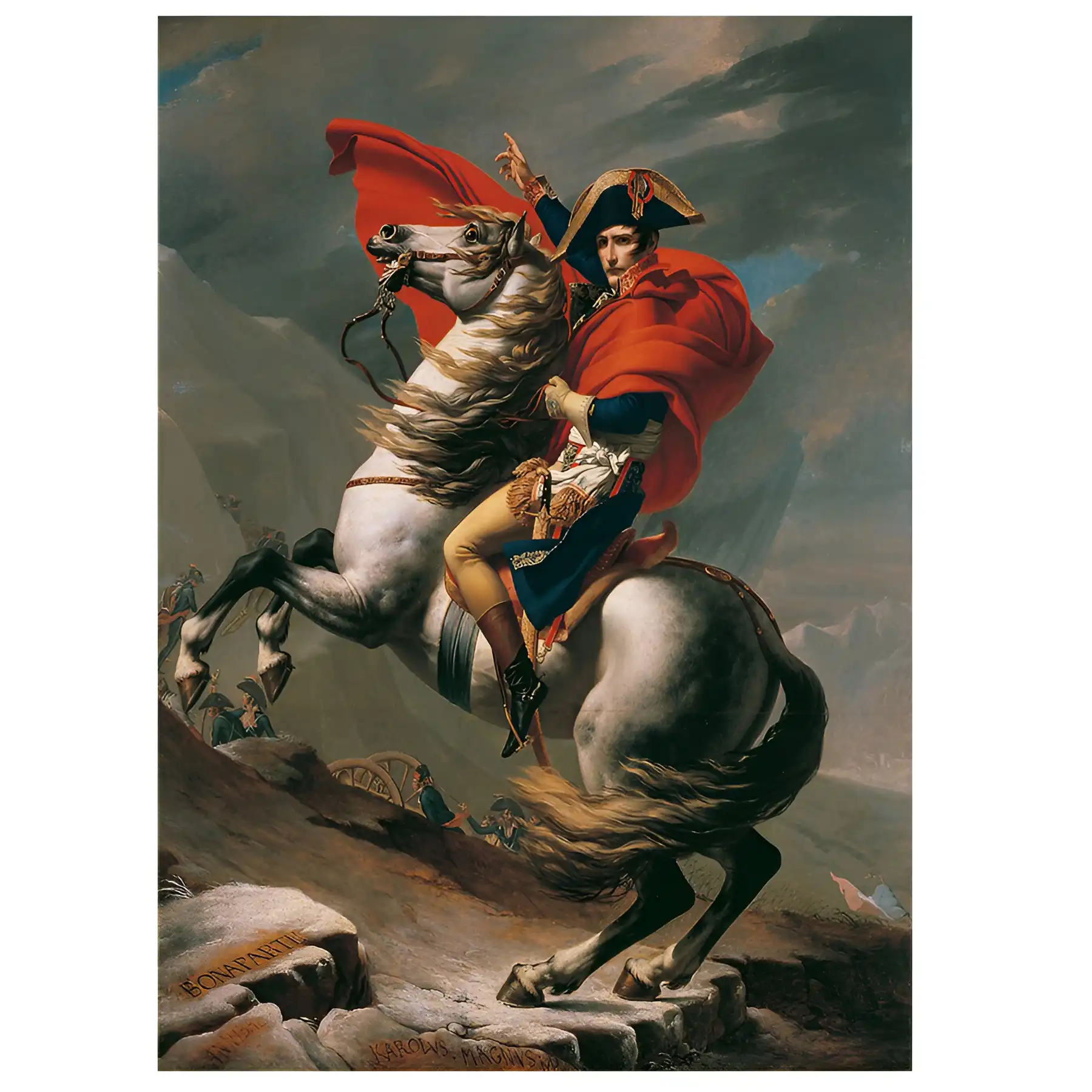 1000 piece Ricordi puzzle featuring Napoleon Bonaparte