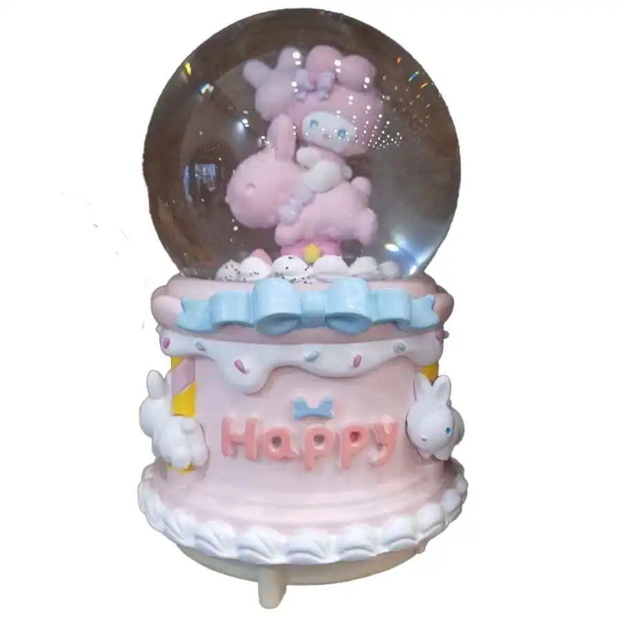 Happy Pink Musical Ball