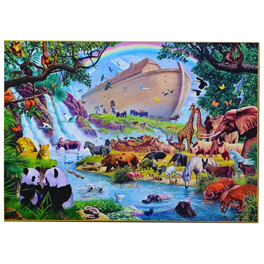 1000 piece puzzle by Rikordi featuring Noah's Ark