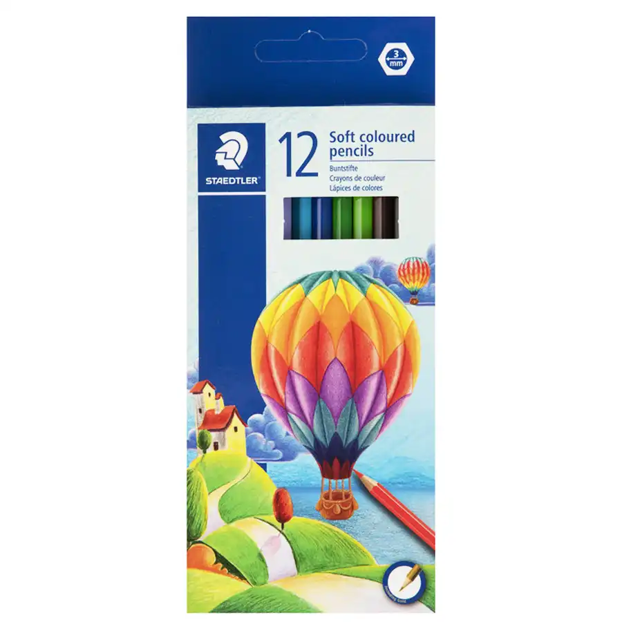 12-color Stadler soft ink pen