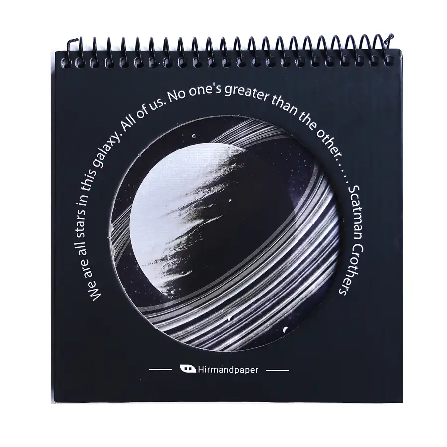 Notebook 100 sheets Hirmand Saturn model