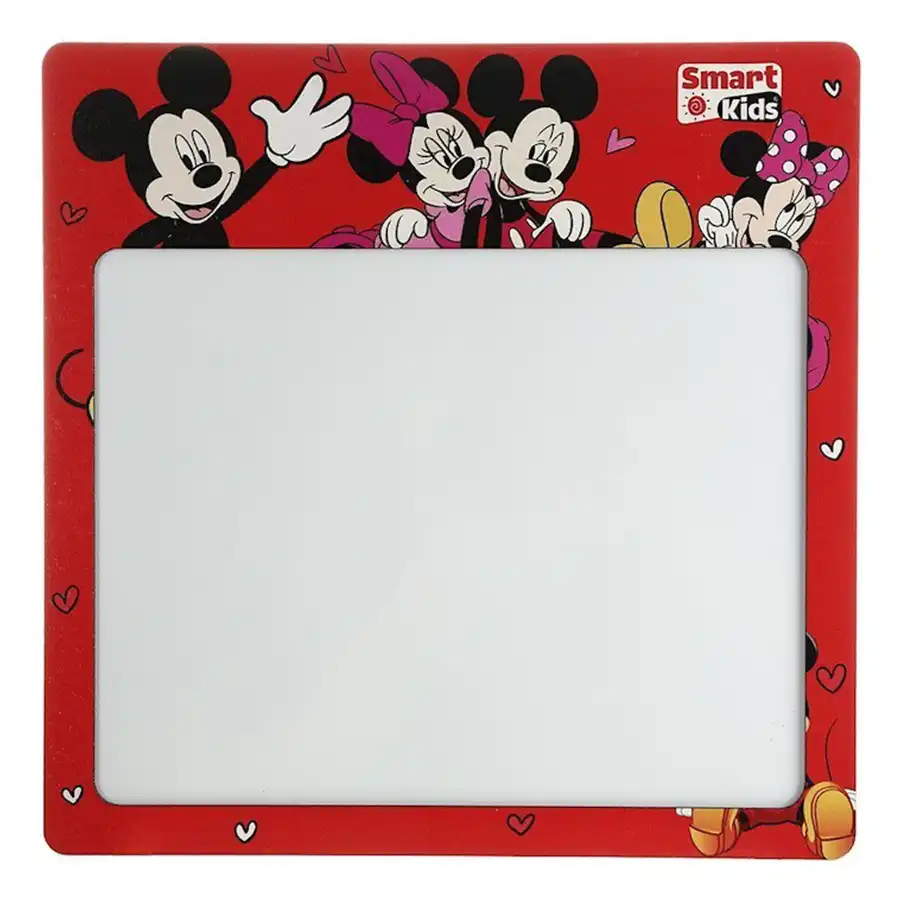 Smart Kids Magnetic Whiteboard Mickey Mouse Model Size 32x32 cm